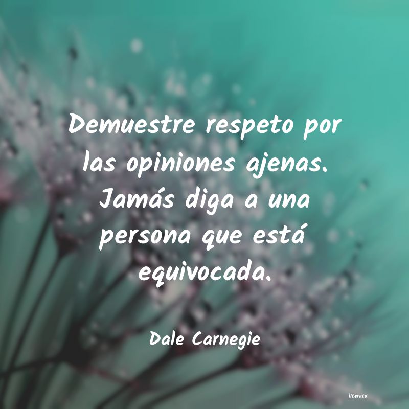 Frases de Dale Carnegie