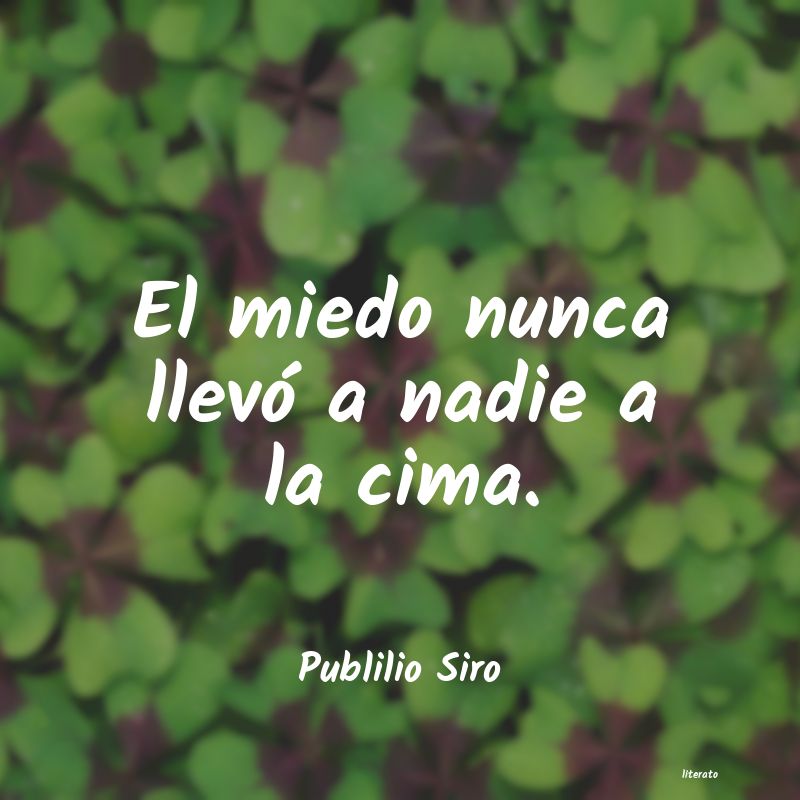 Frases de Publilio Siro