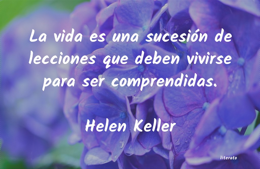 frases de Helen Keller
