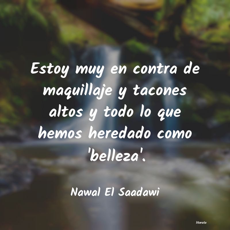 frases de Nawal El Saadawi