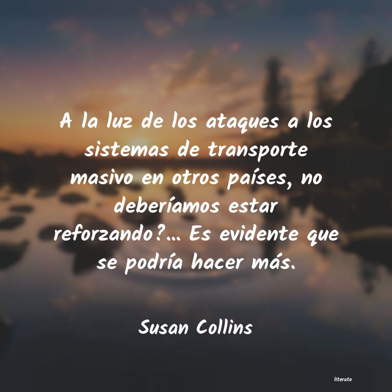 frases de Susan Collins
