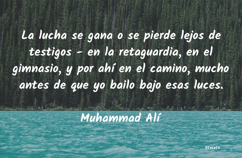 Frases de Muhammad Alí