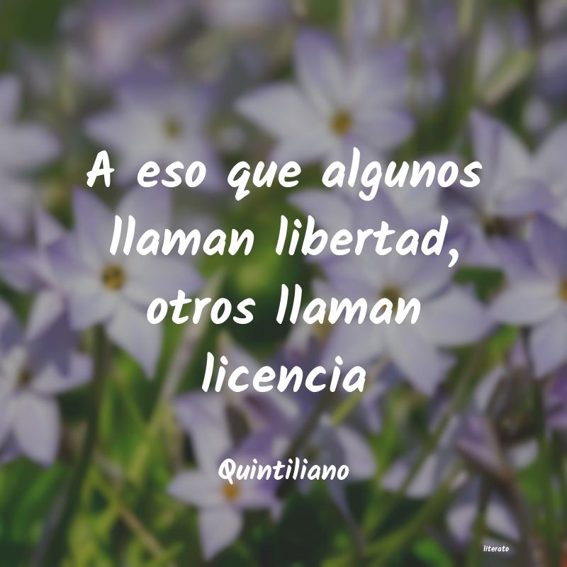 frases de Quintiliano