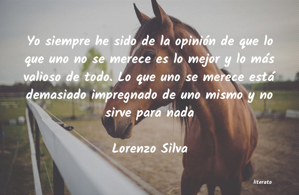 Frases de Lorenzo Silva