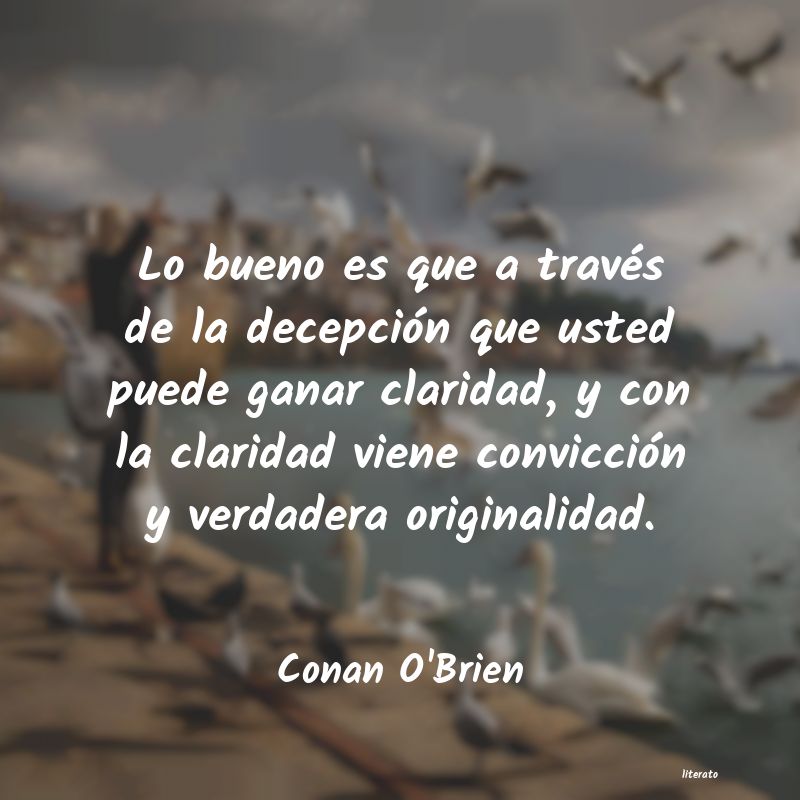 Frases de Conan O'Brien