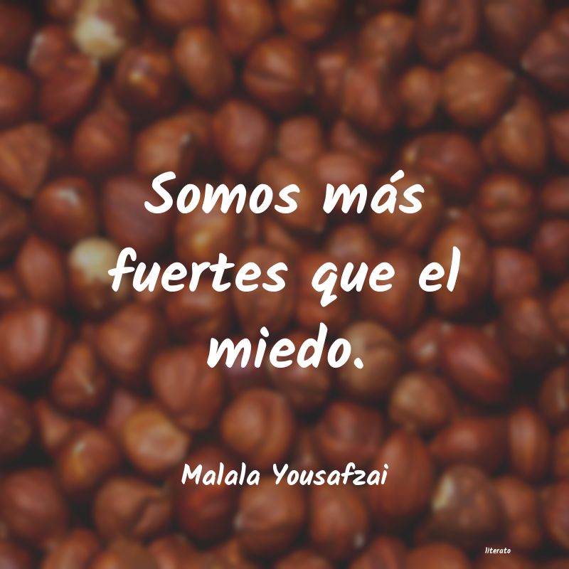 Frases de Malala Yousafzai