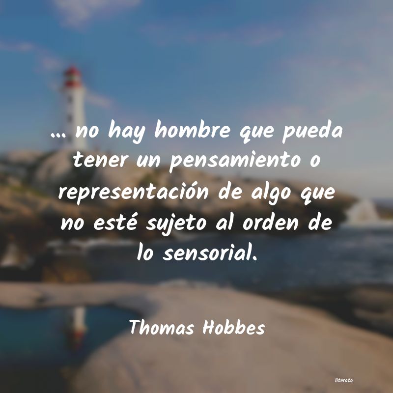 Frases de Thomas Hobbes