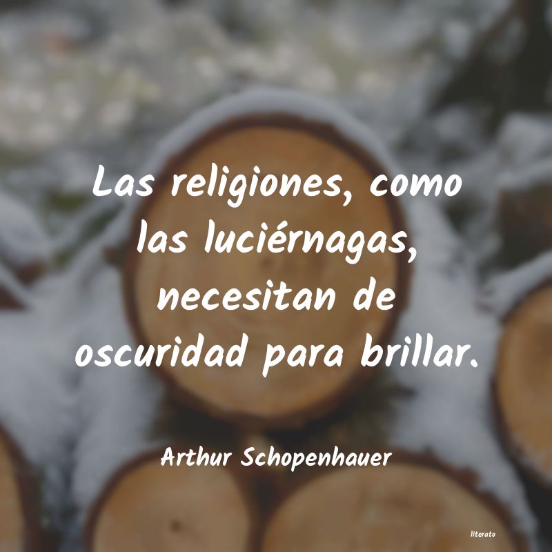 Frases de Arthur Schopenhauer