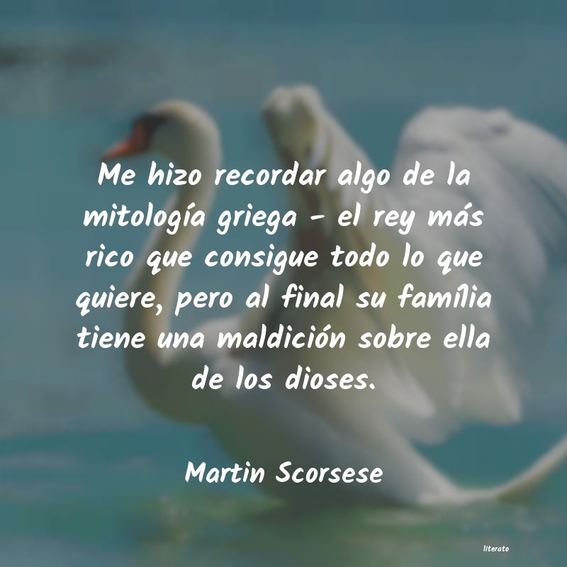 Frases de Martin Scorsese