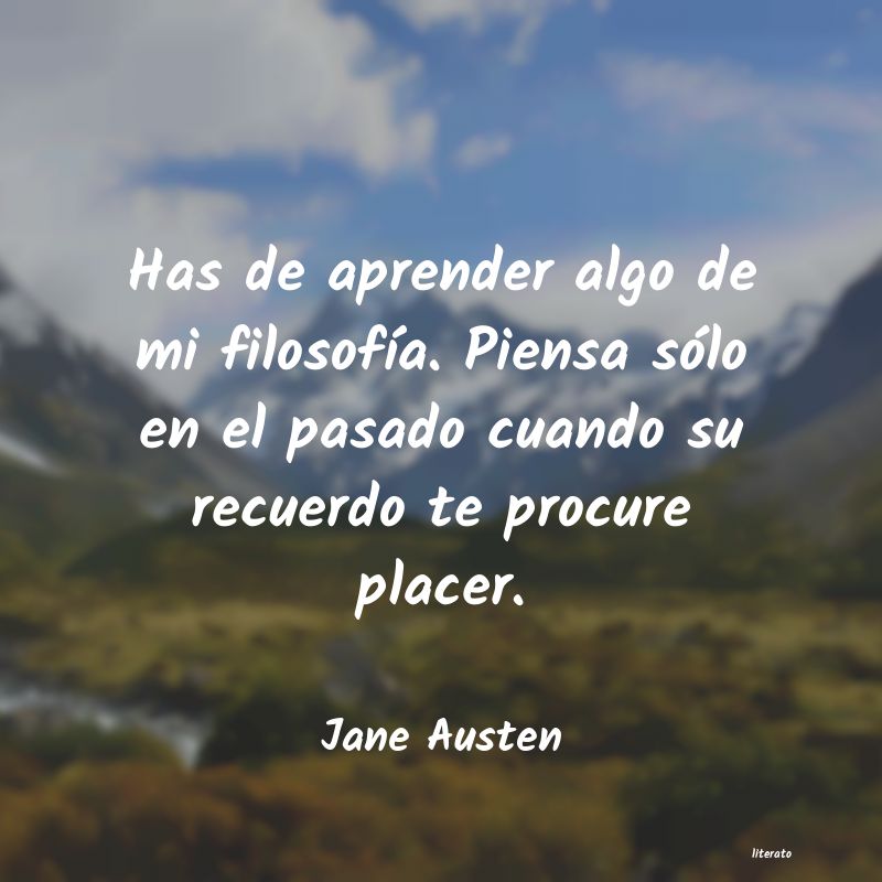 Frases de Jane Austen