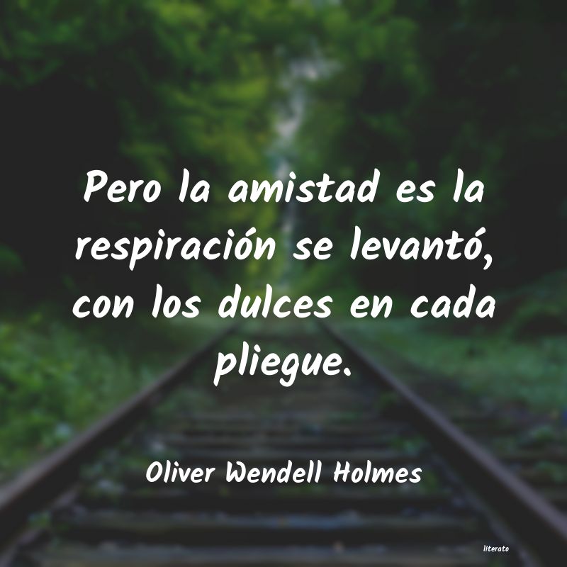 frases de Oliver Wendell Holmes