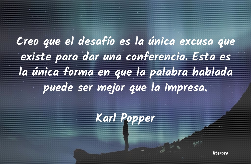 Frases de Karl Popper