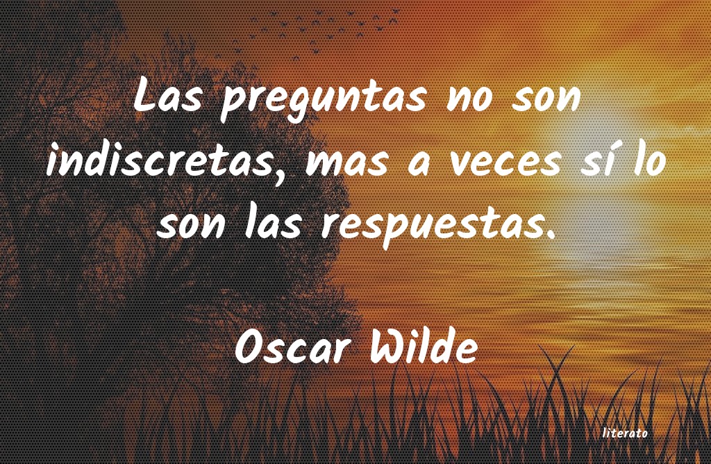 Frases de Oscar Wilde