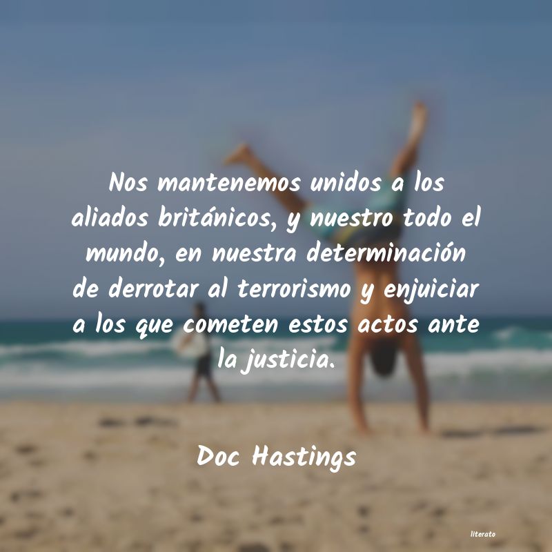 Frases de Doc Hastings