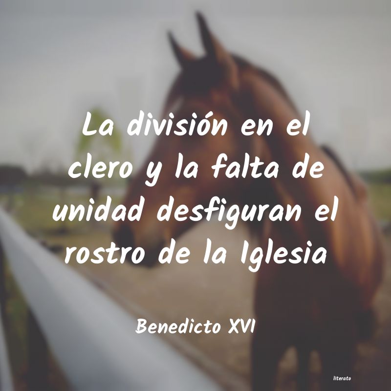 frases de Benedicto XVI