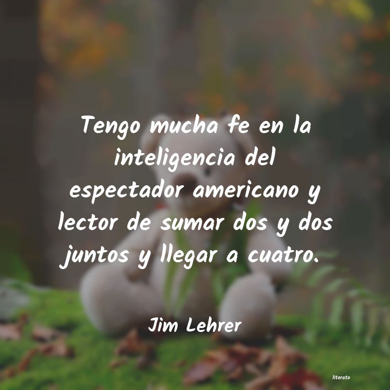 frases de Jim Lehrer