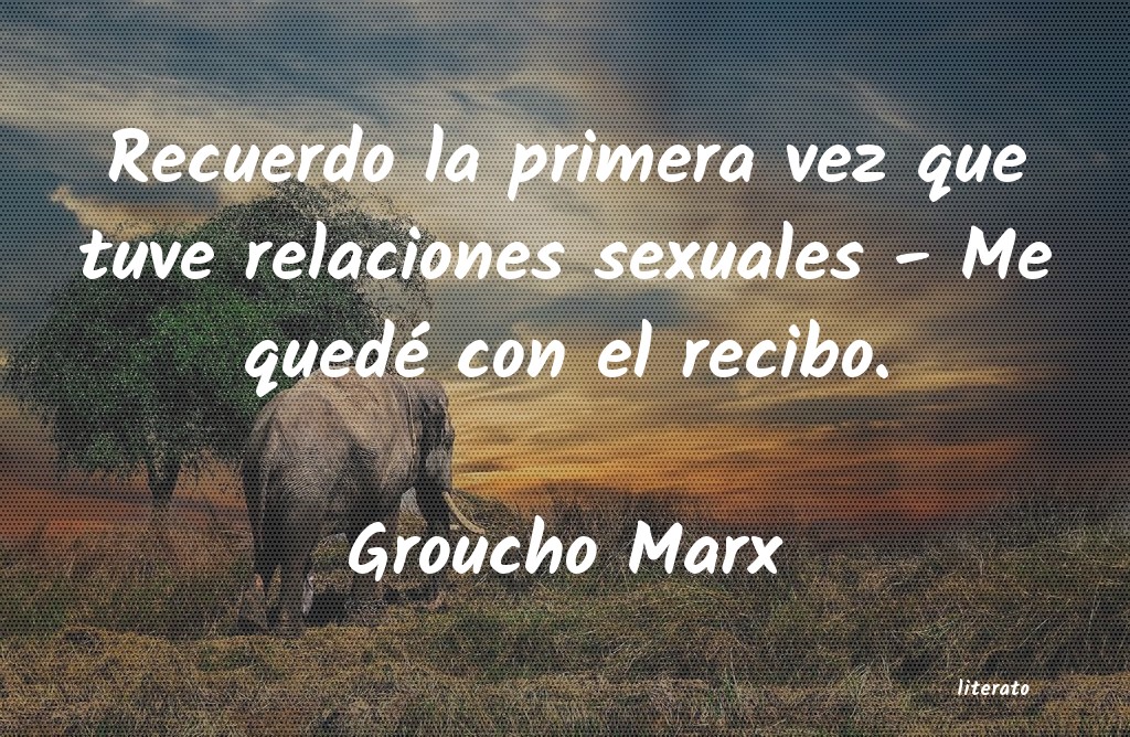 Frases de Groucho Marx