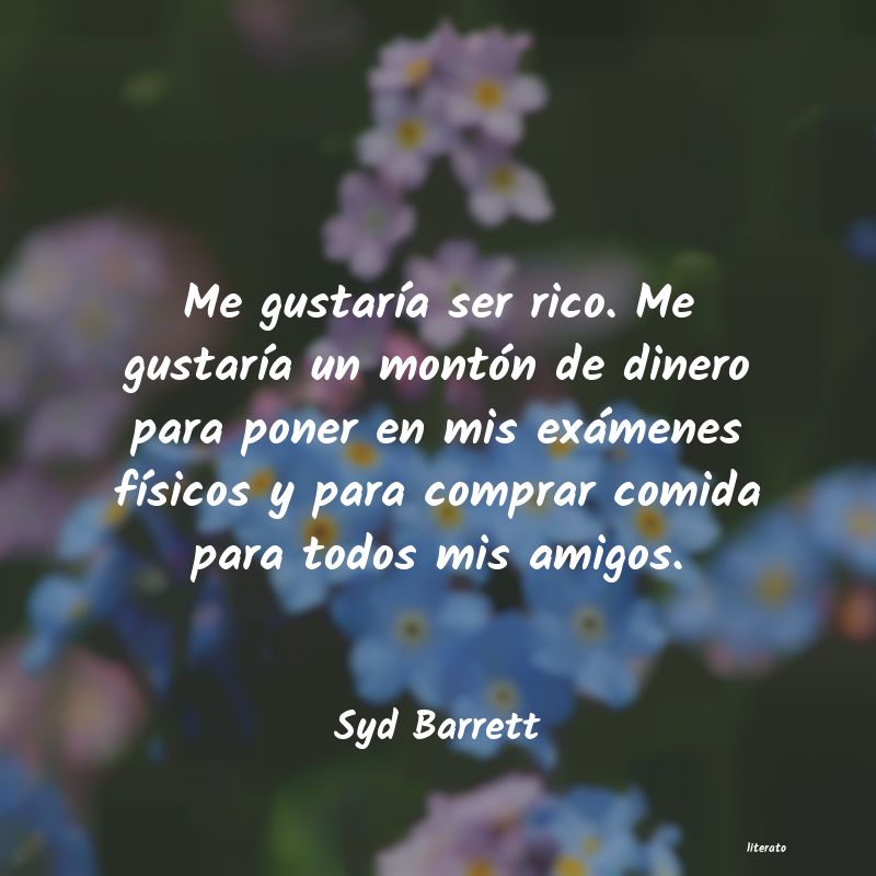 frases de Syd Barrett