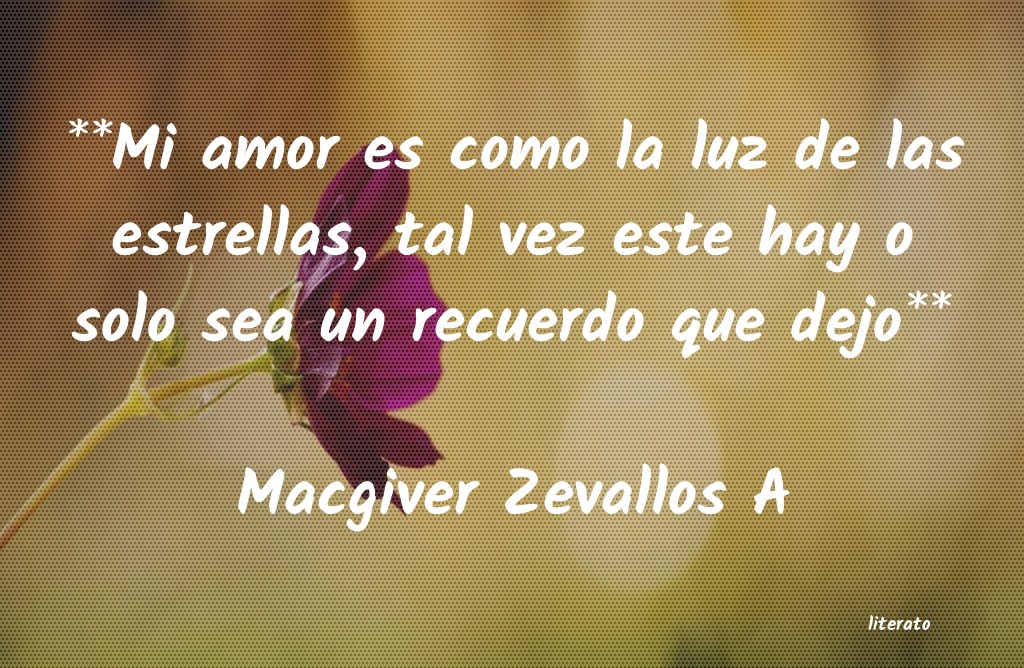 Frases de Macgiver Zevallos A