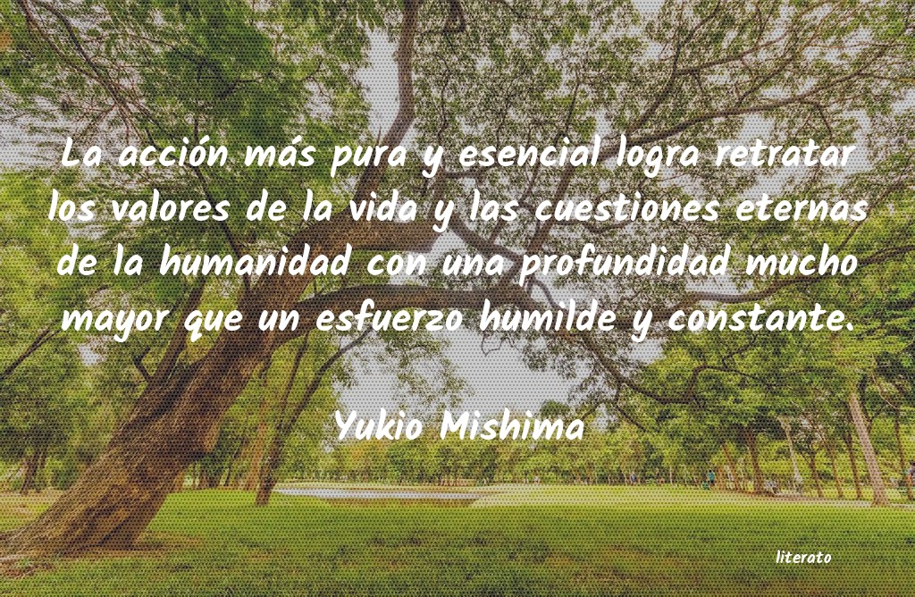 Frases de Yukio Mishima