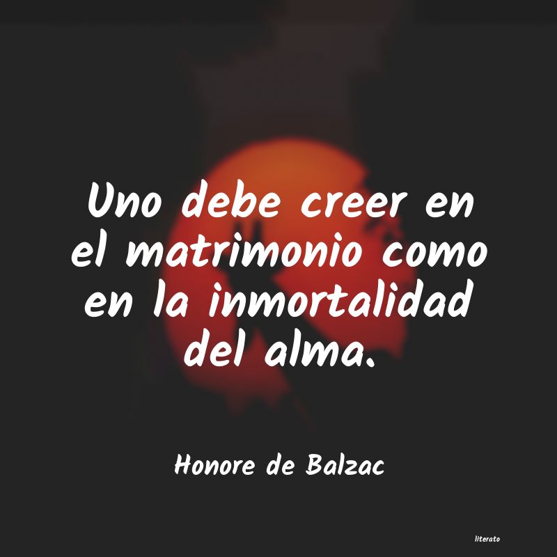 frases de Honore de Balzac