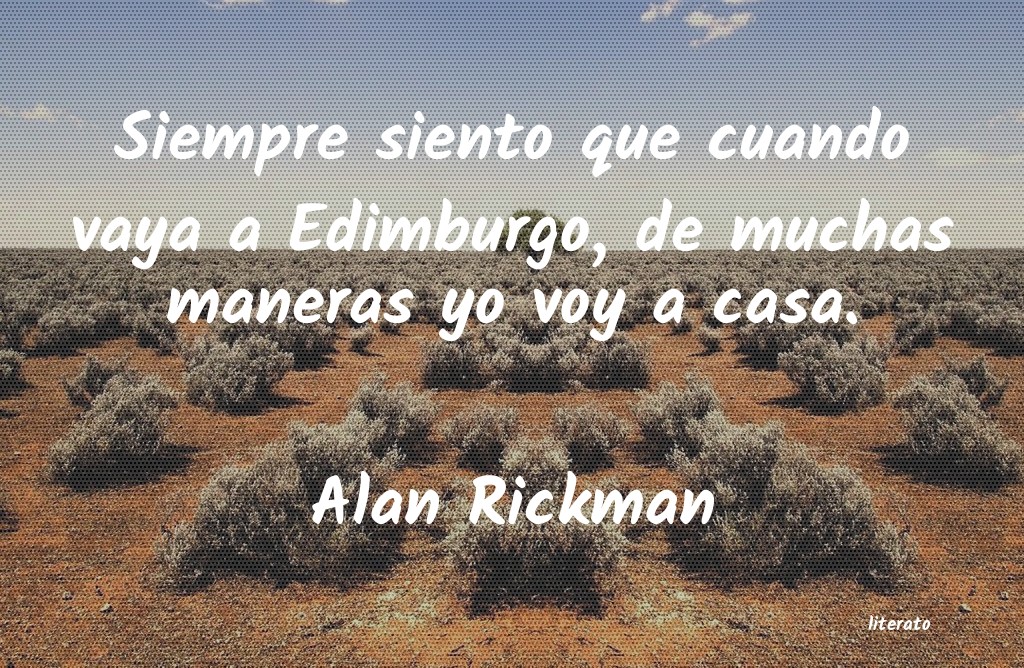 Frases de Alan Rickman