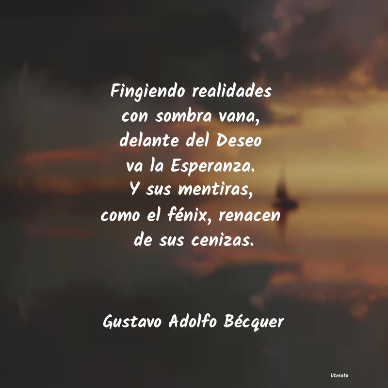 Frases de Gustavo Adolfo Bécquer