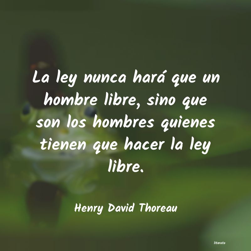 frases de Henry David Thoreau