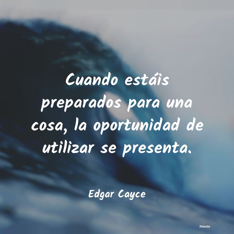 Frases de Edgar Cayce