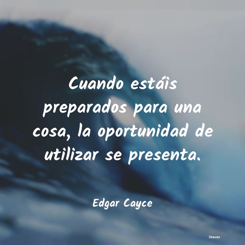 frases de Edgar Cayce
