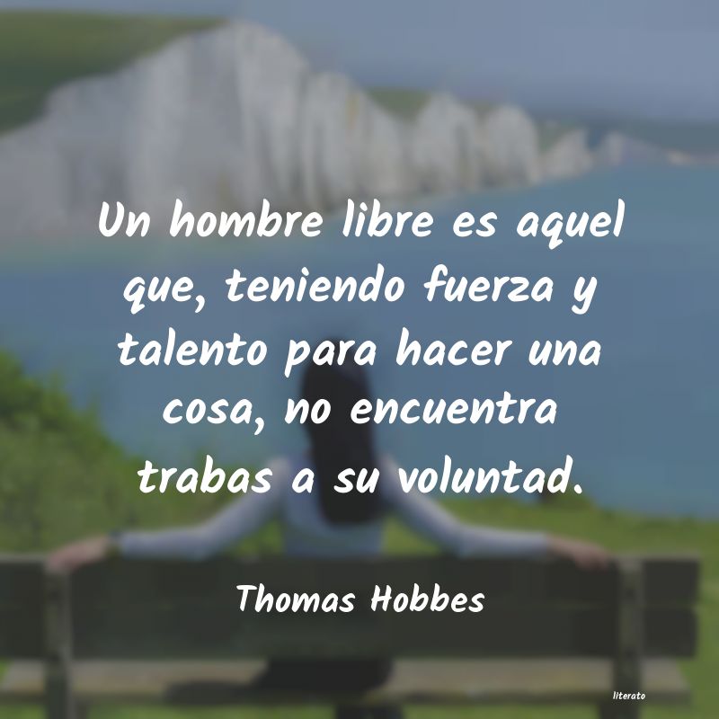 Frases de Thomas Hobbes