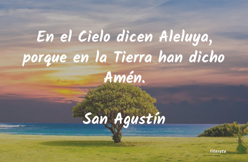 Frases de San Agustín