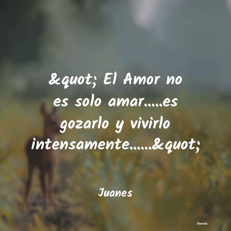 Frases de Juanes