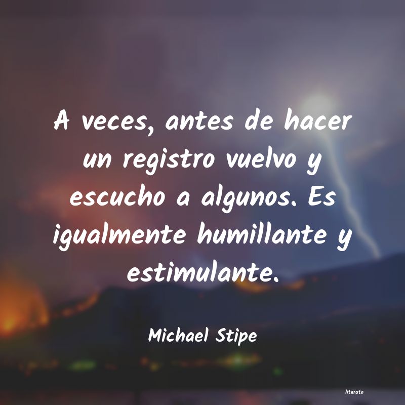 frases de Michael Stipe