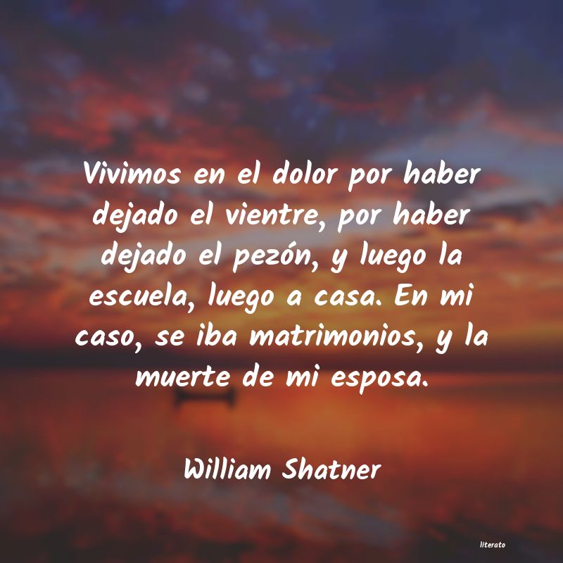 frases de William Shatner
