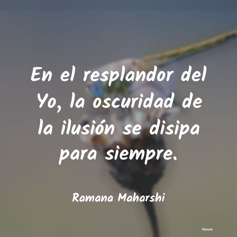 Frases de Ramana Maharshi