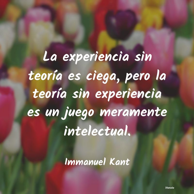 Frases de Immanuel Kant