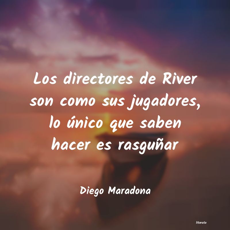 Frases de Diego Maradona