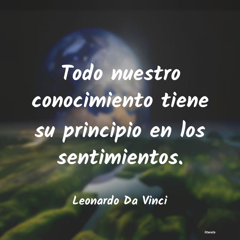 frases de Leonardo Da Vinci
