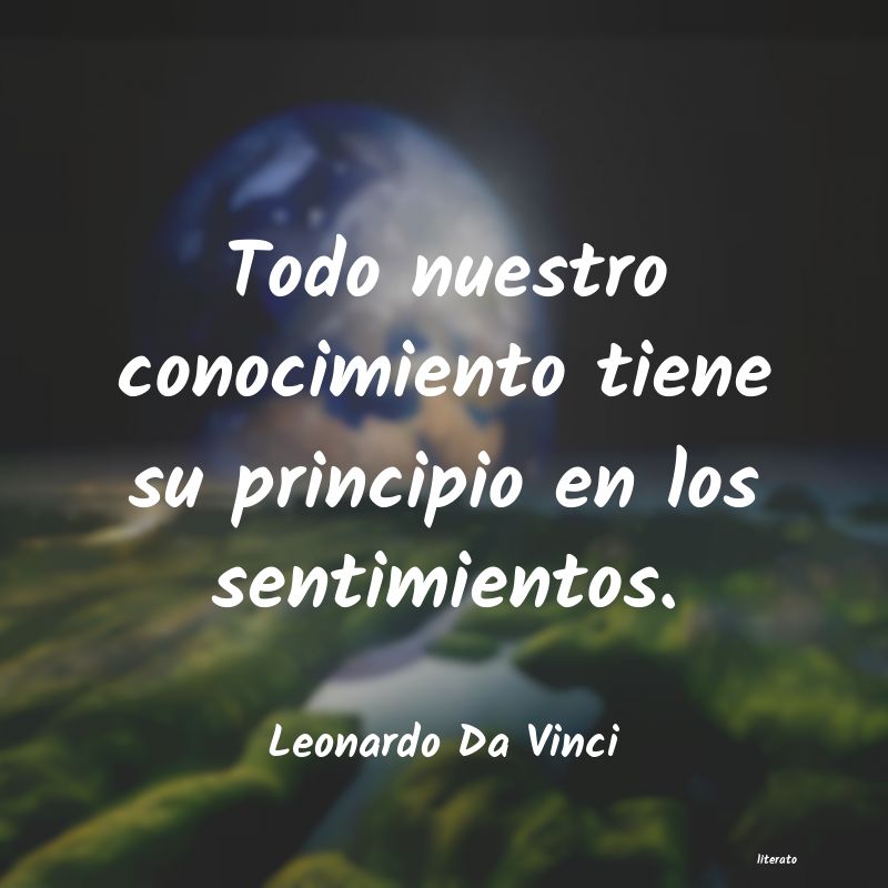 Frases de Leonardo Da Vinci