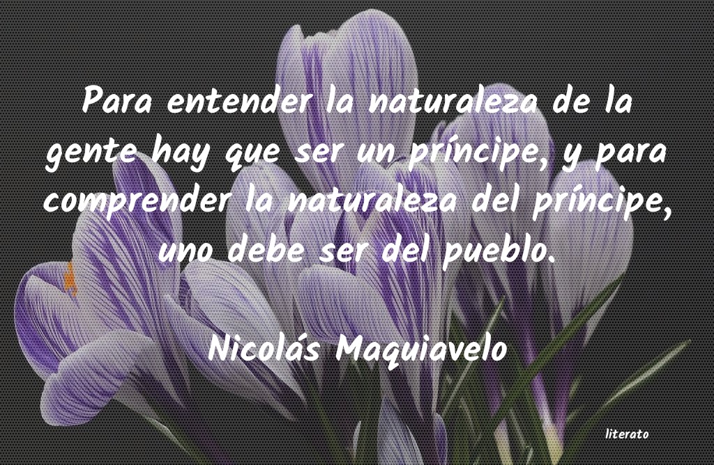 frases de Nicolás Maquiavelo