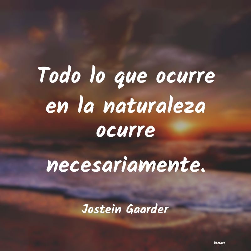 Frases de Jostein Gaarder