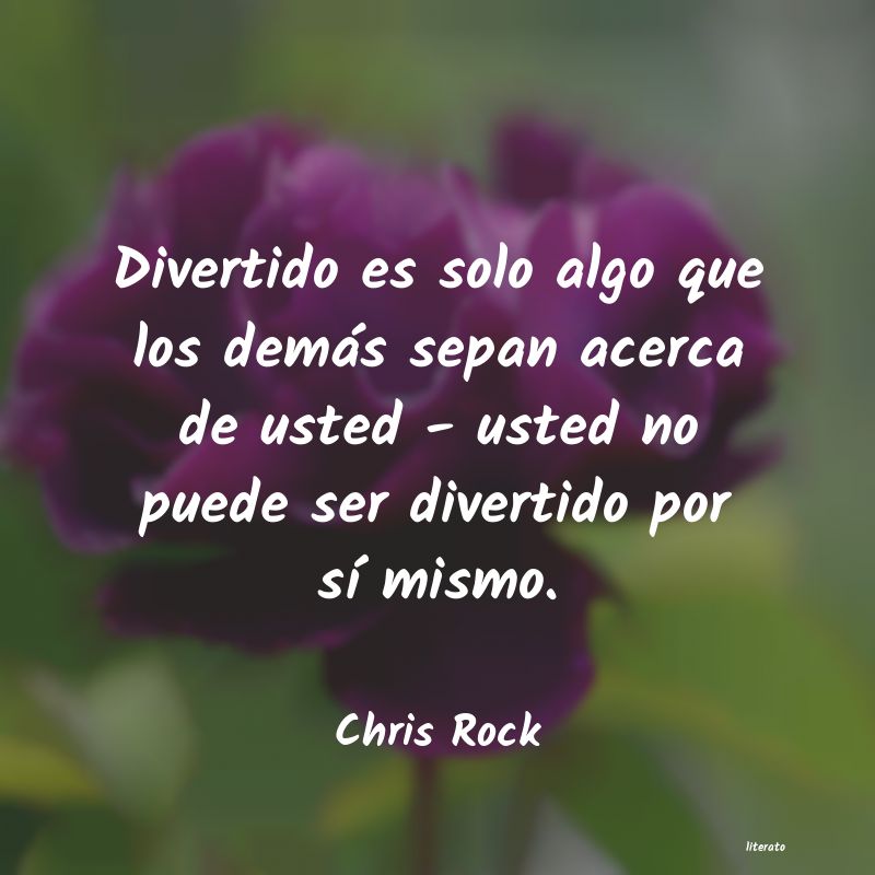 frases de Chris Rock