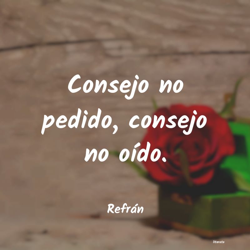 refran ex pareja