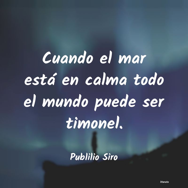 frases de Publilio Siro