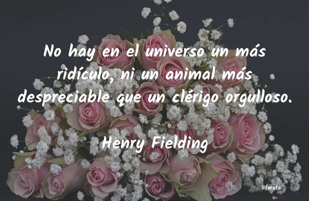 Frases de Henry Fielding