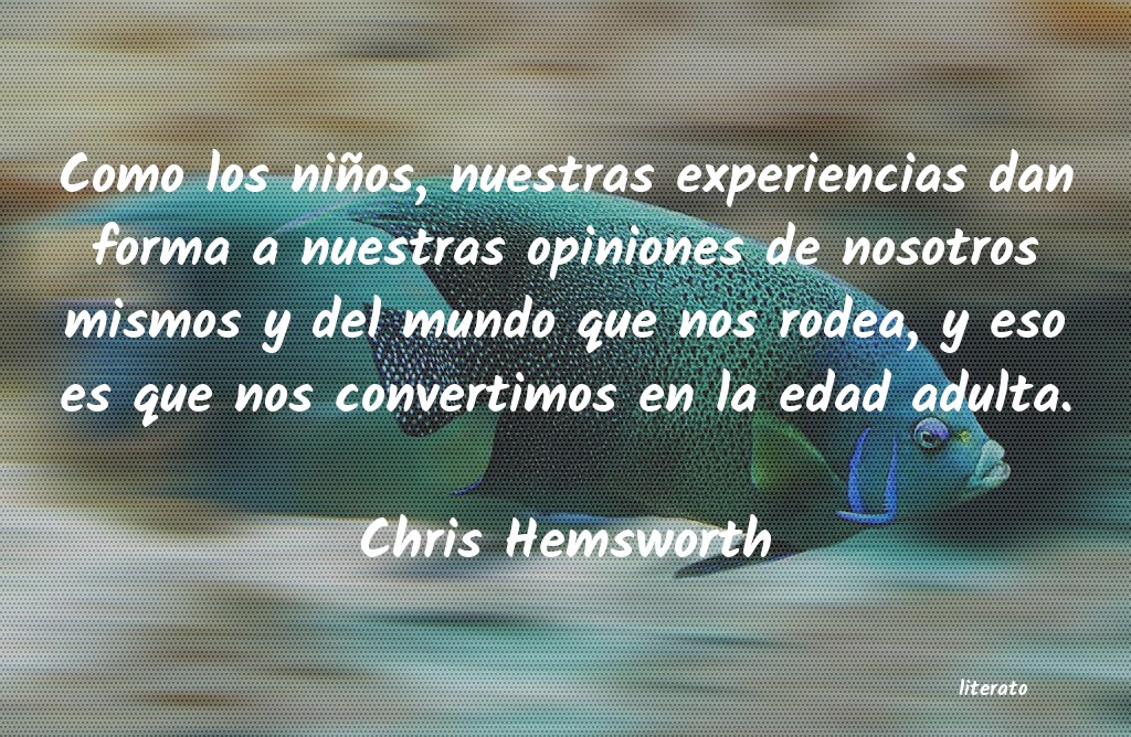 frases de Chris Hemsworth