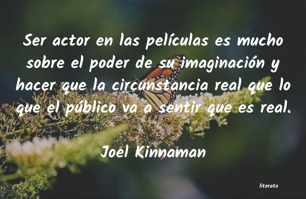 frases de Joel Kinnaman