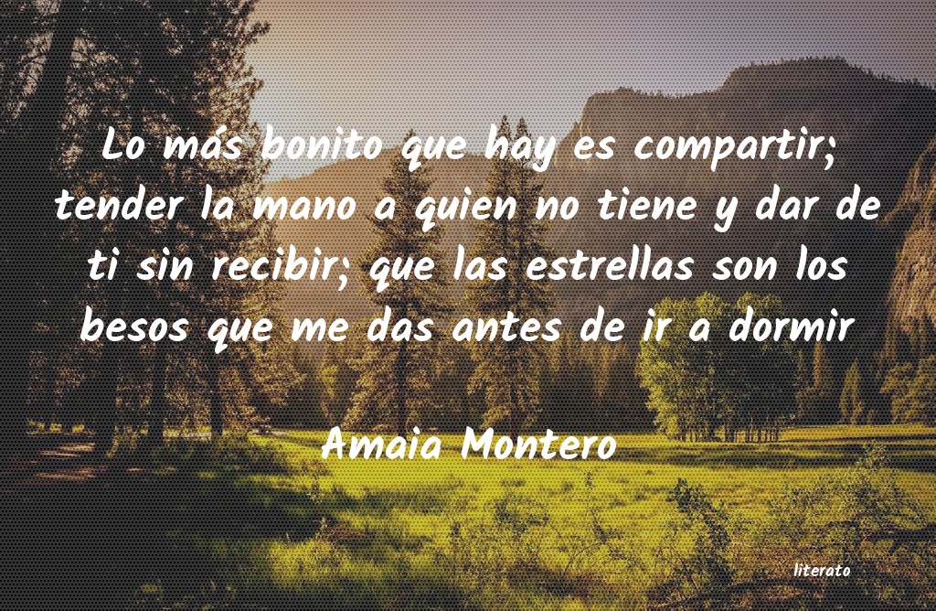 frases de Amaia Montero