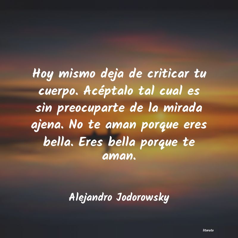 Frases de Alejandro Jodorowsky